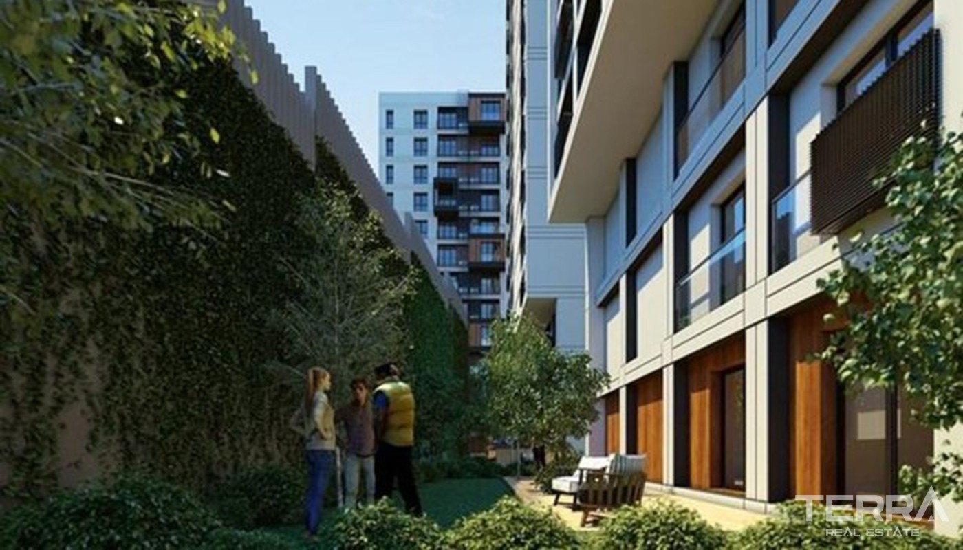 High-Quality Apartments Close to E-5 Highway in Istanbul Kağıthane - 22494