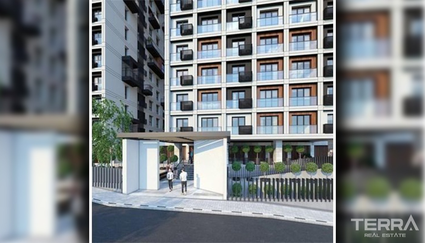 High-Quality Apartments Close to E-5 Highway in Istanbul Kağıthane - 22496