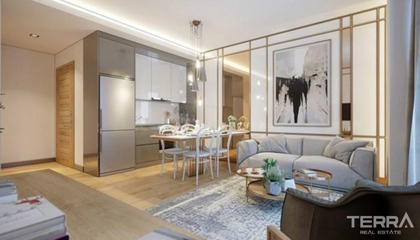 High-Quality Apartments Close to E-5 Highway in Istanbul Kağıthane - 22505