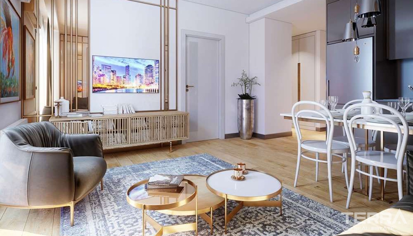 High-Quality Apartments Close to E-5 Highway in Istanbul Kağıthane - 22506