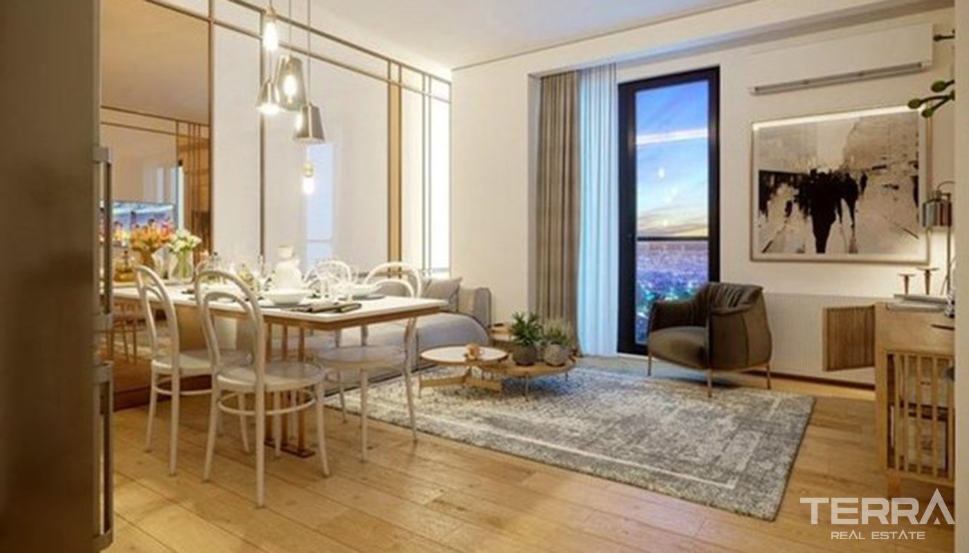 High-Quality Apartments Close to E-5 Highway in Istanbul Kağıthane - 22509