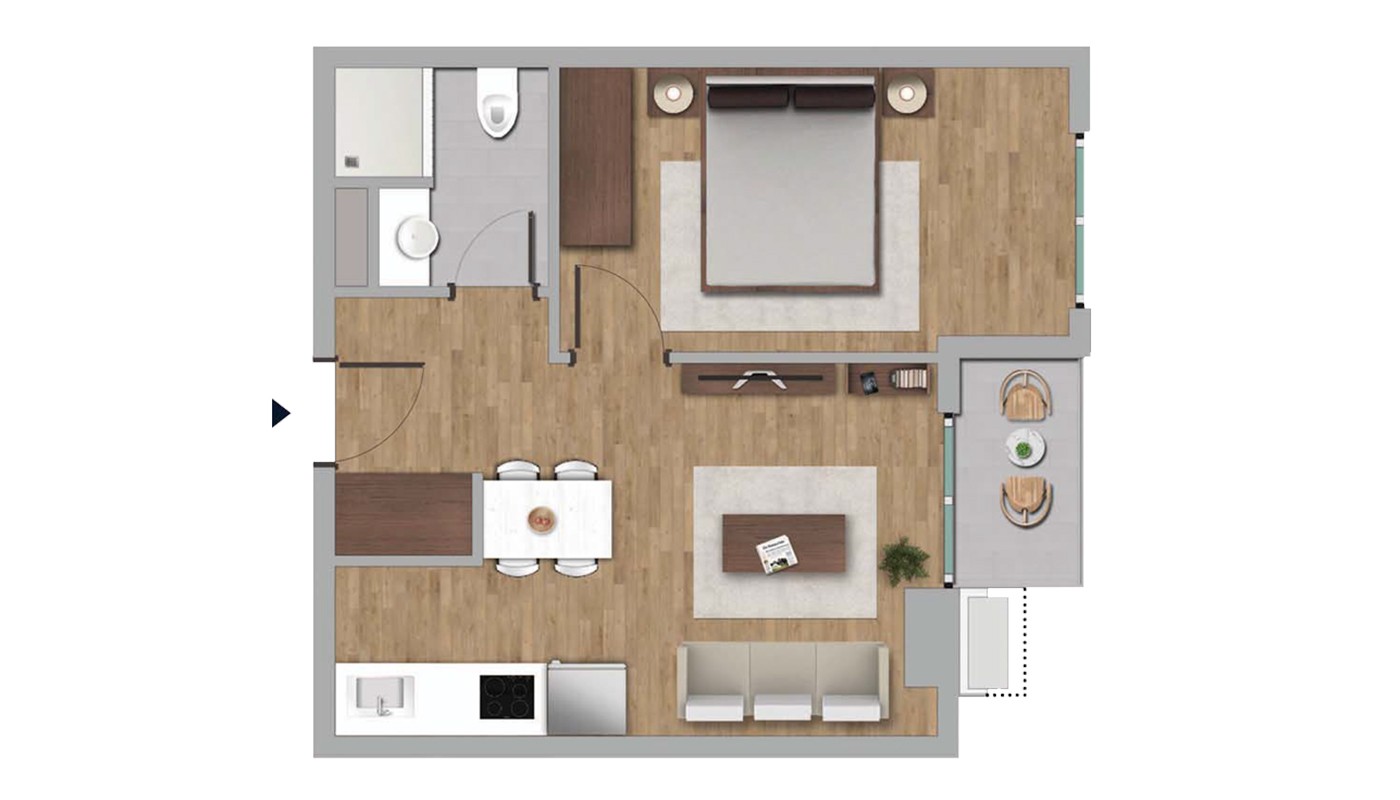 High-Quality Apartments Close to E-5 Highway in Istanbul Kağıthane - 22515