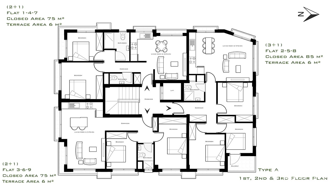 Ekskluzywne apartamenty blisko centrum i atrakcji Kyrenii - 22952