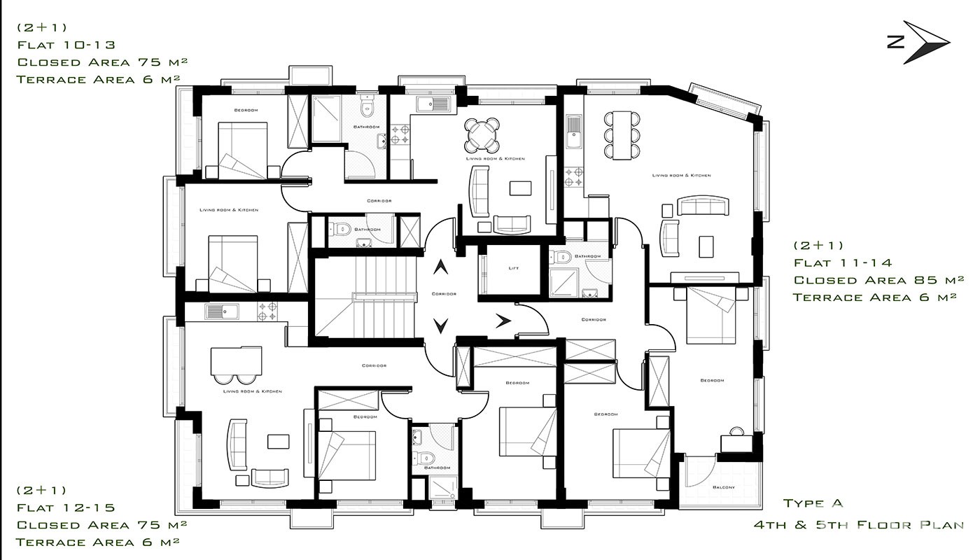 Ekskluzywne apartamenty blisko centrum i atrakcji Kyrenii - 22953