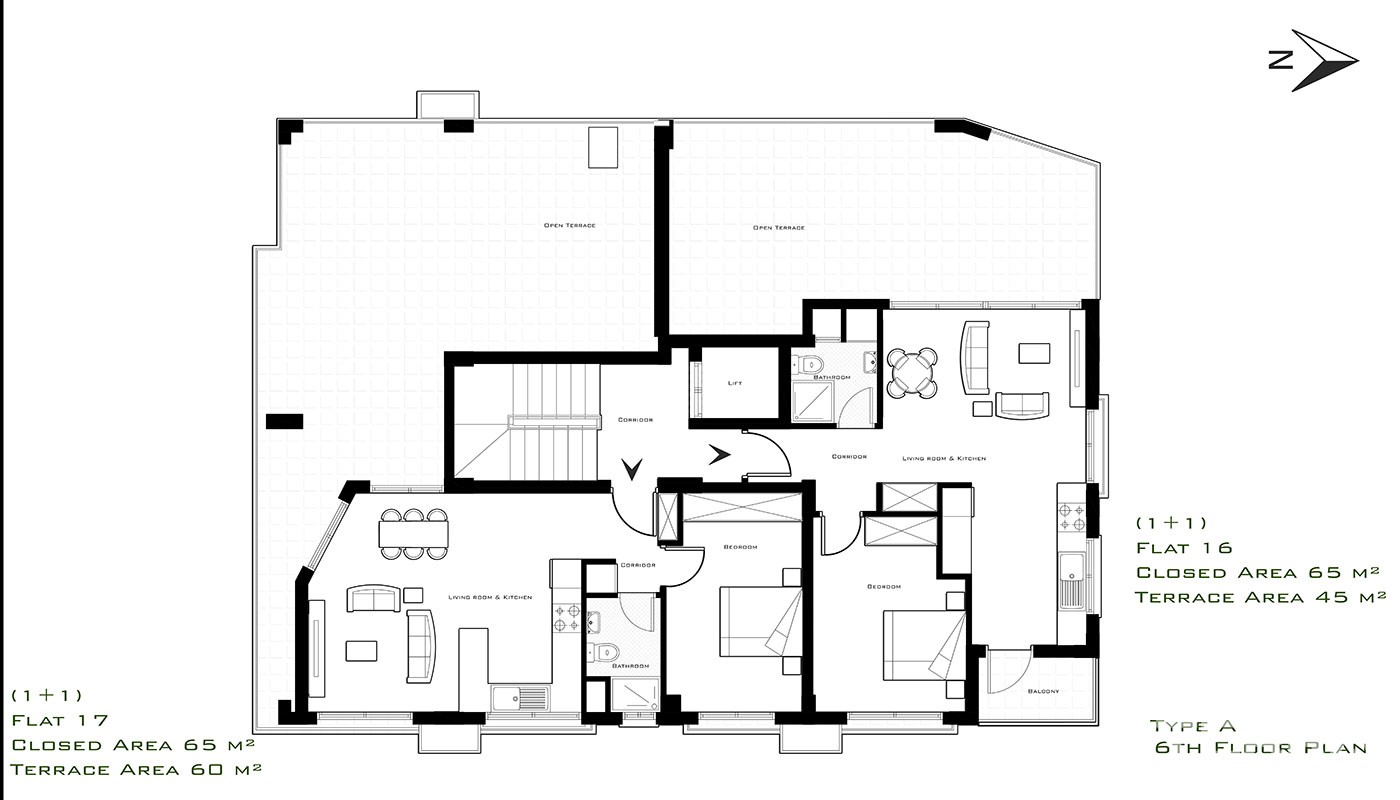 Ekskluzywne apartamenty blisko centrum i atrakcji Kyrenii - 22954
