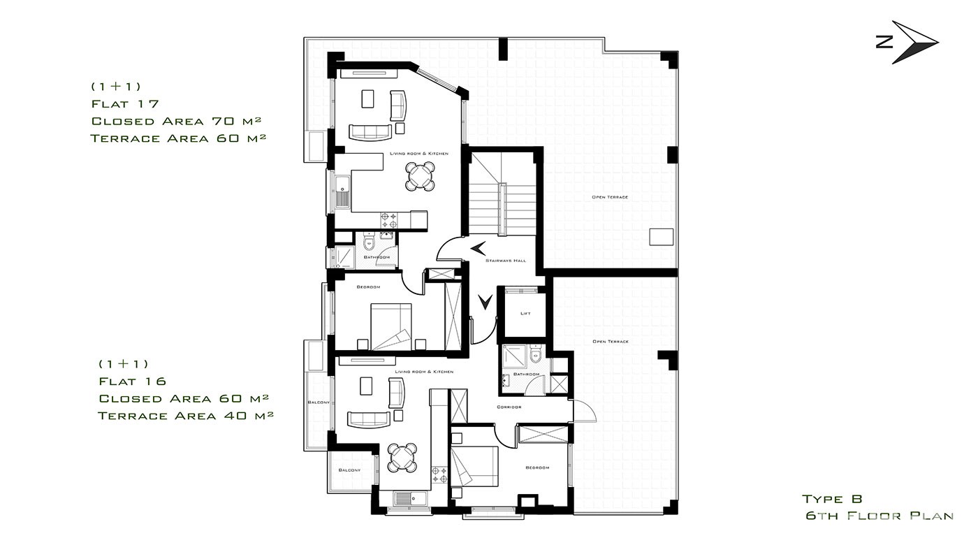 Ekskluzywne apartamenty blisko centrum i atrakcji Kyrenii - 22958