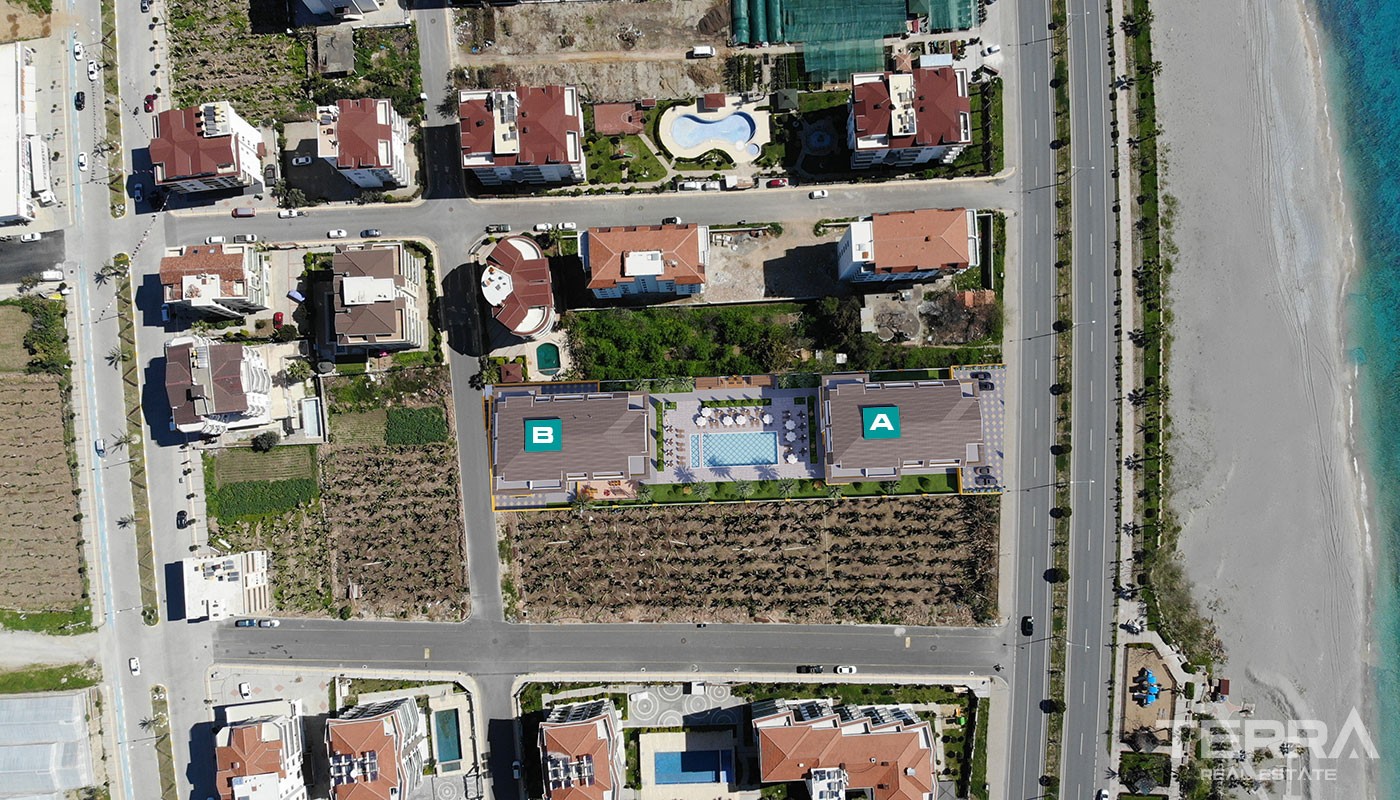 Modern Beachfront Apartments and Penthouses for Sale in Alanya Kestel - 23251