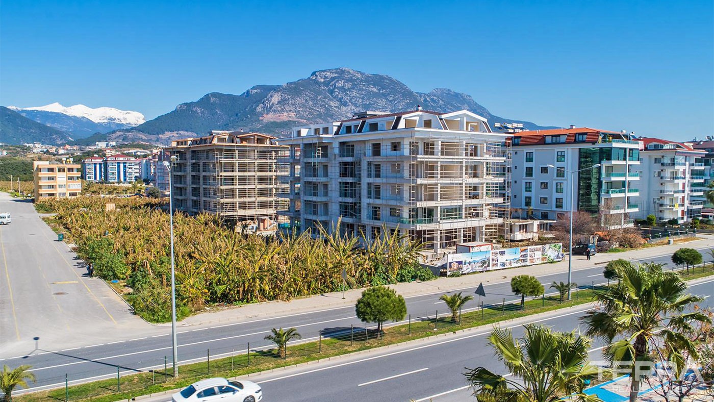 Modern Beachfront Apartments and Penthouses for Sale in Alanya Kestel - 36304