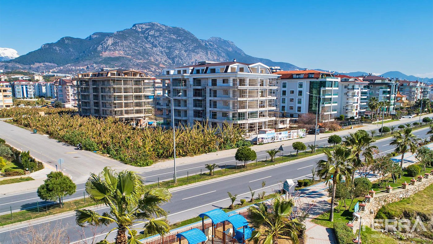 Modern Beachfront Apartments and Penthouses for Sale in Alanya Kestel - 36306