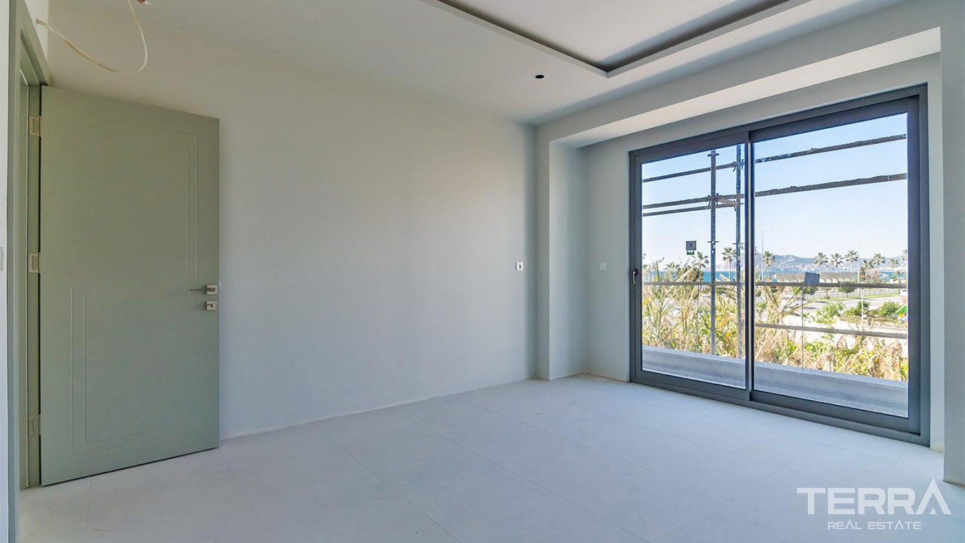 Modern Beachfront Apartments and Penthouses for Sale in Alanya Kestel - 36316
