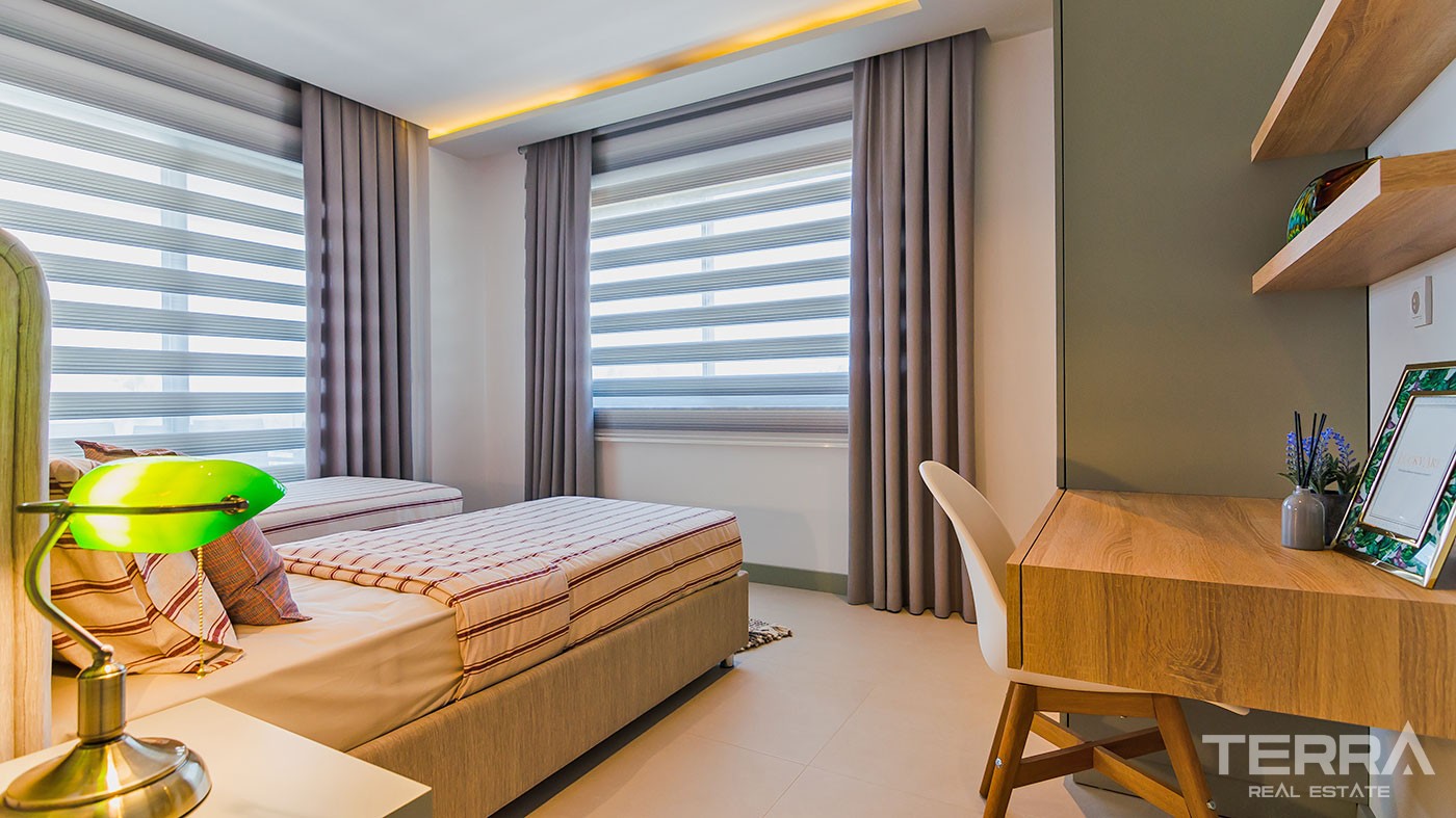 Modern Beachfront Apartments and Penthouses for Sale in Alanya Kestel - 38548
