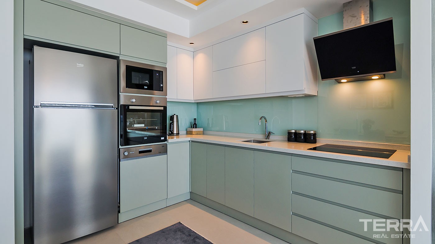 Modern Beachfront Apartments and Penthouses for Sale in Alanya Kestel - 38553
