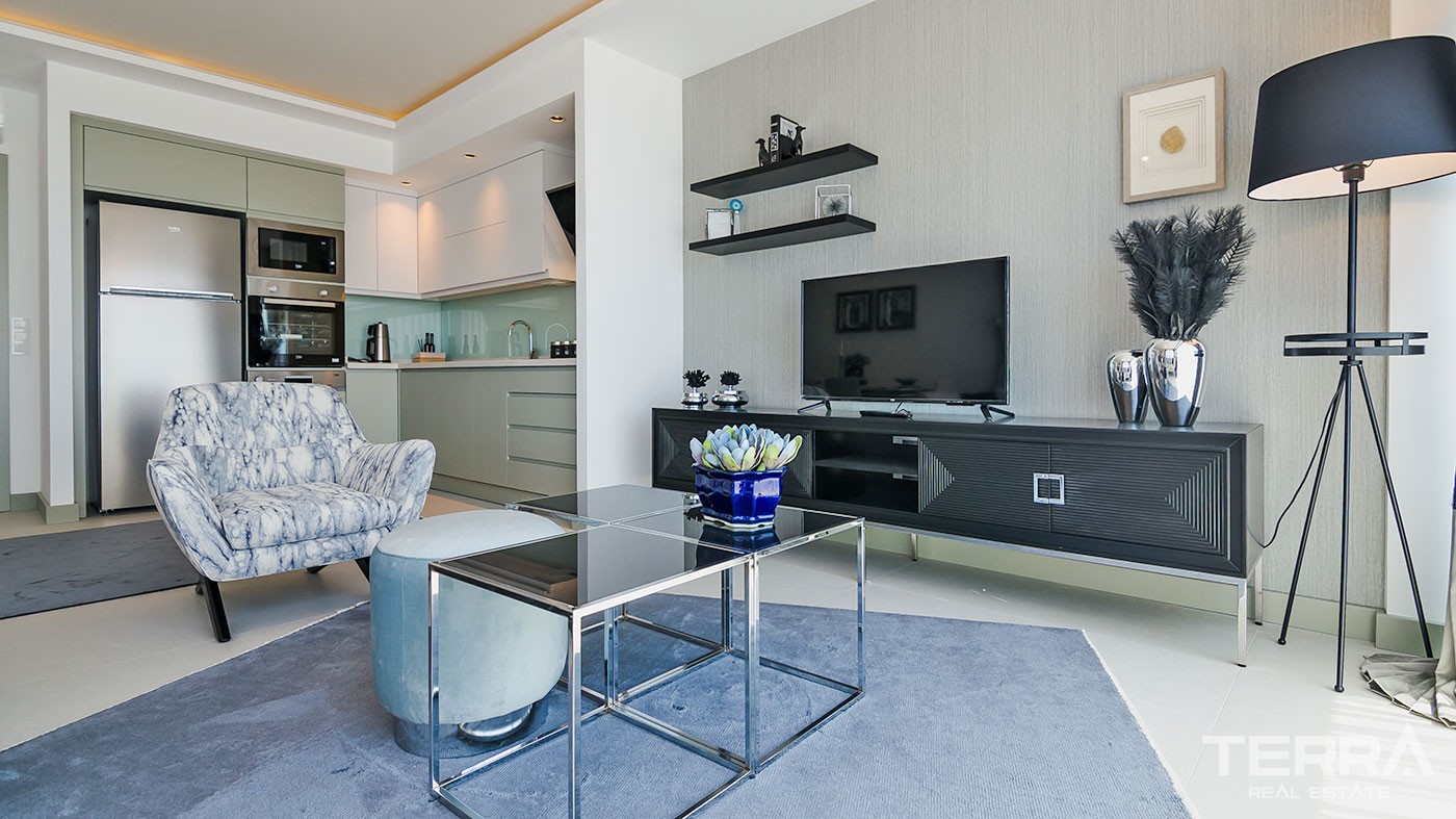 Modern Beachfront Apartments and Penthouses for Sale in Alanya Kestel - 38557