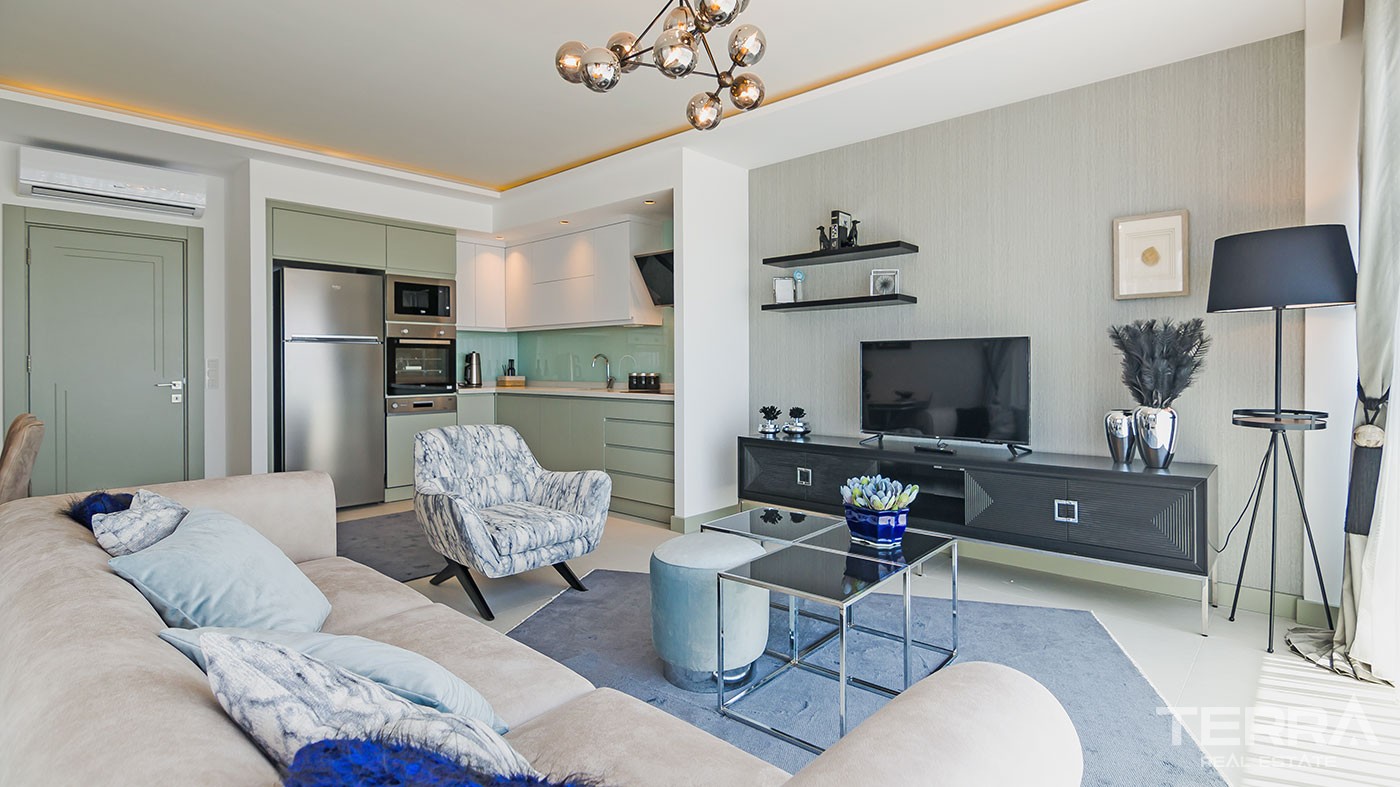Modern Beachfront Apartments and Penthouses for Sale in Alanya Kestel - 38559