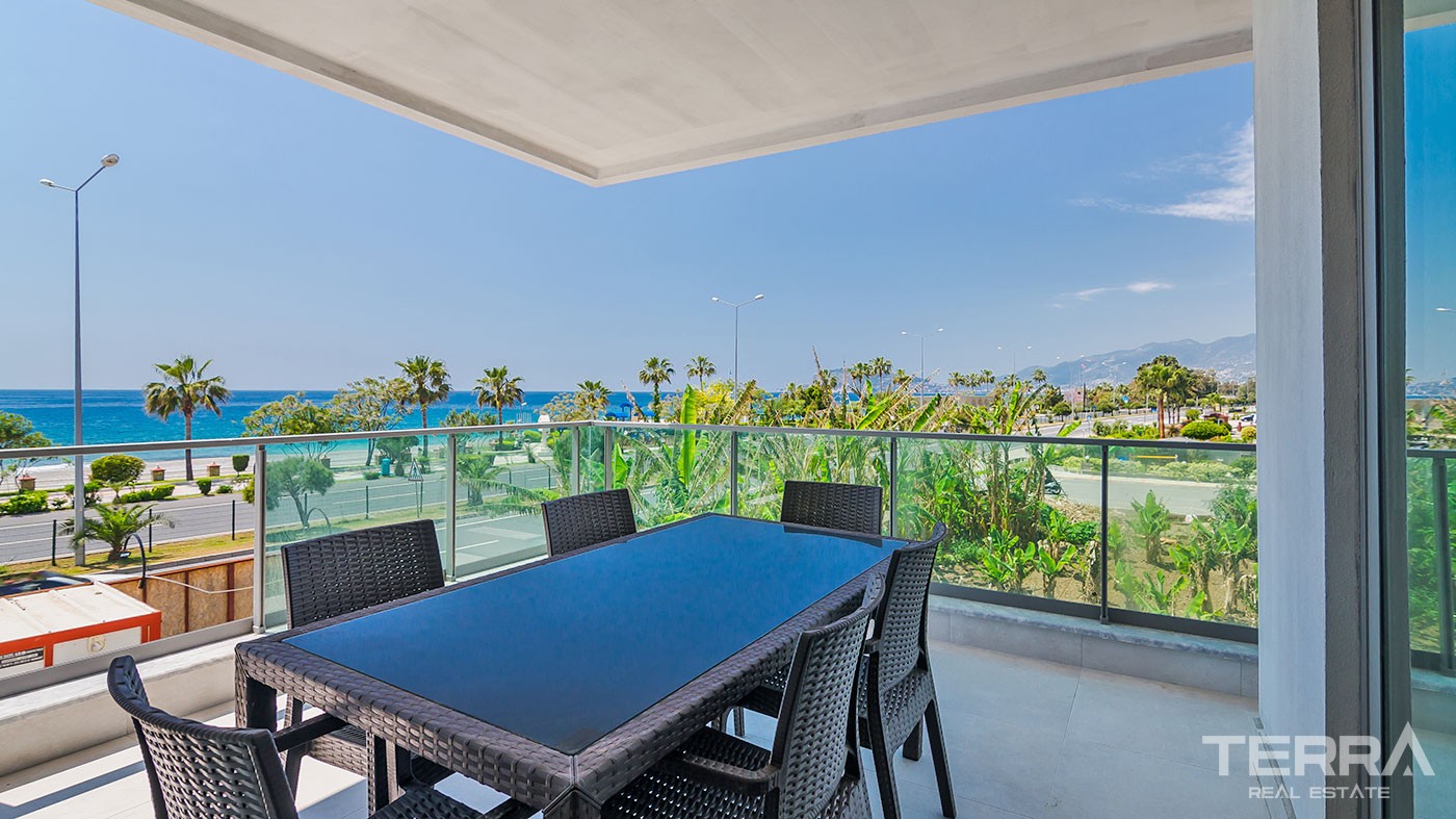 Modern Beachfront Apartments and Penthouses for Sale in Alanya Kestel - 38563