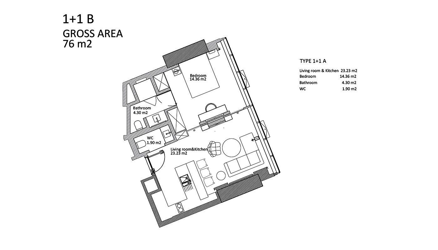 Luxury Apartments in Award-winning Complex in Bağcılar Istanbul - 23840
