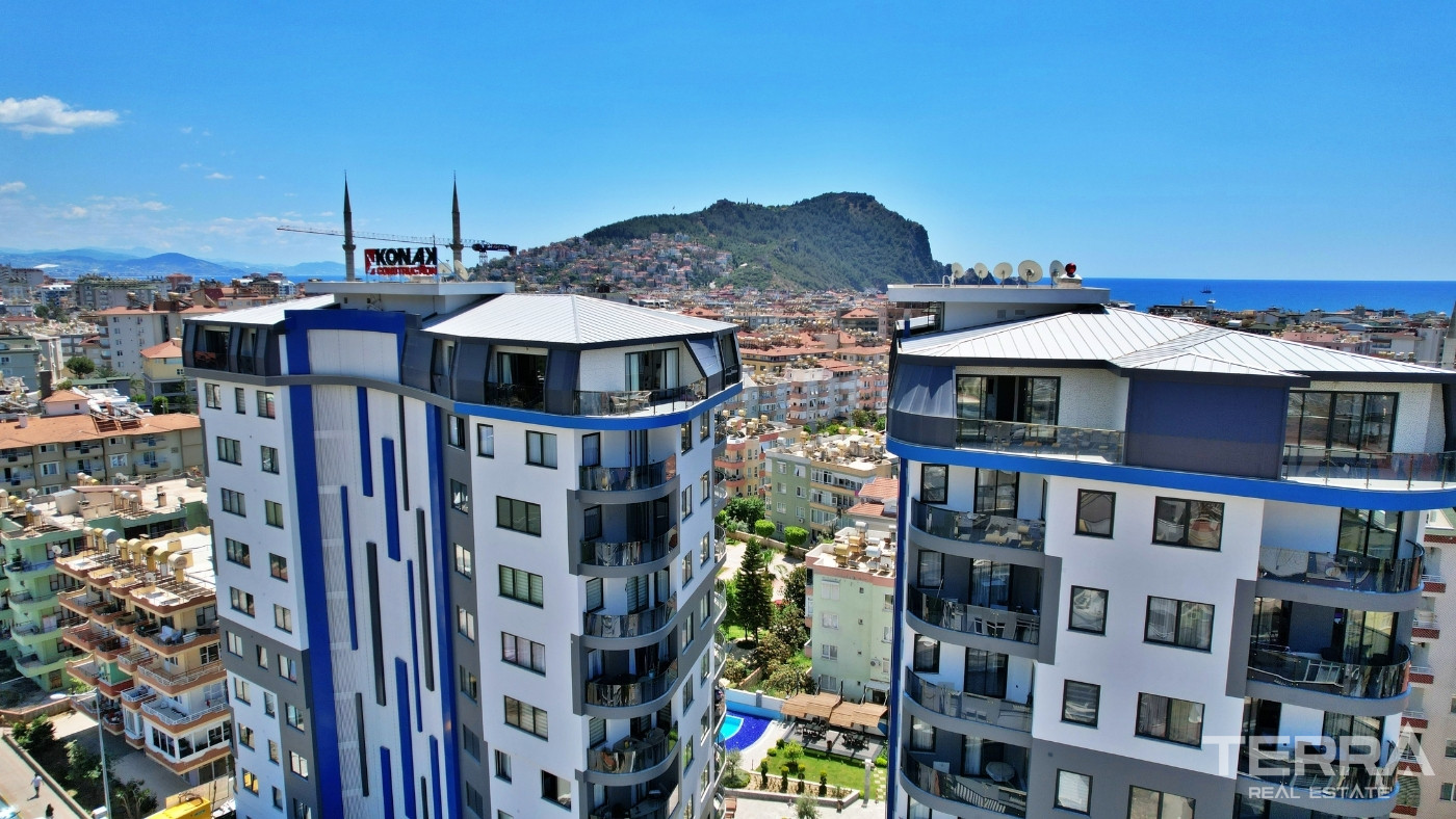 New Apartments for Sale in Alanya City Center near Cleopatra Beach - 100149