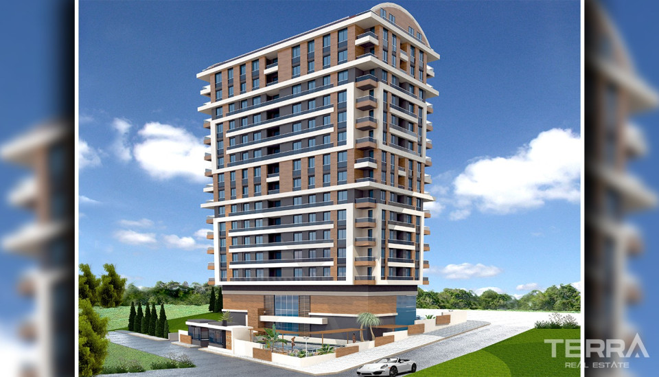 High Class Apartments Close to Social Amenities in Kepez Antalya