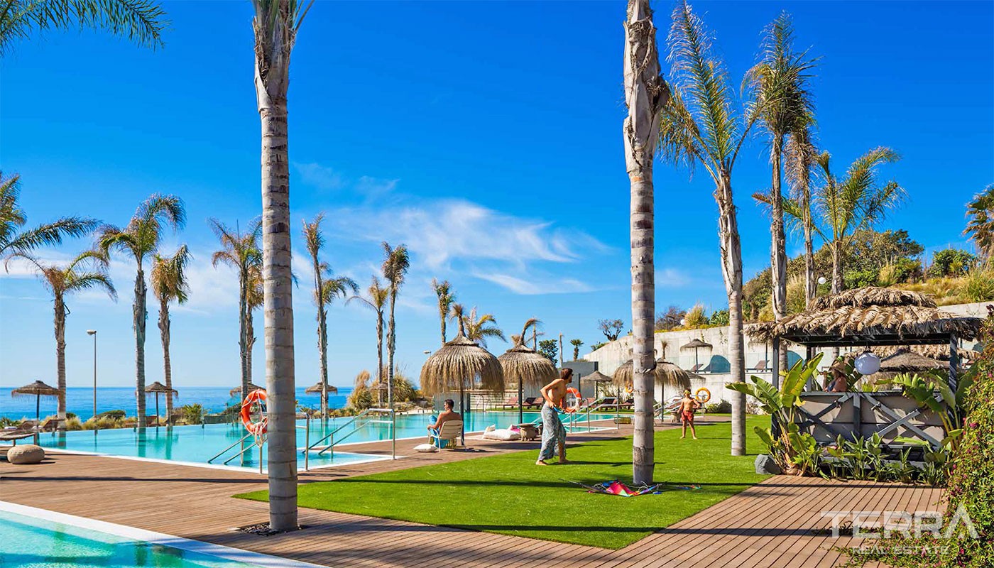 Malaga Mijas Costa'da Denize Sıfır Daireler - 24154