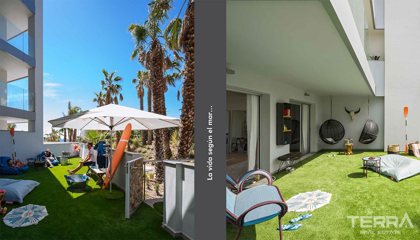 Malaga Mijas Costa'da Denize Sıfır Daireler - 24164