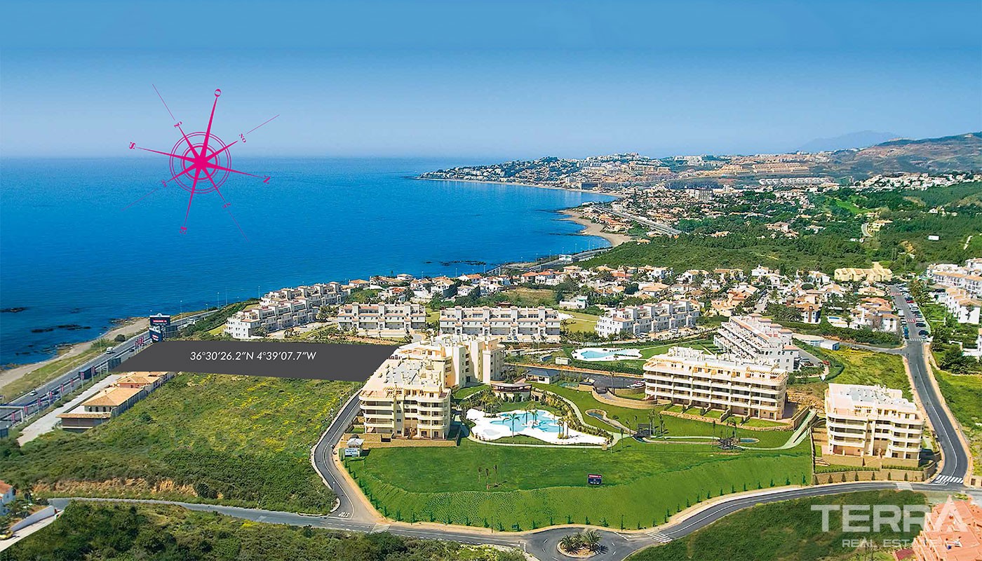 Malaga Mijas Costa'da Denize Sıfır Daireler - 24168