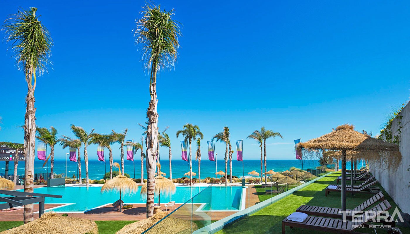 Malaga Mijas Costa'da Denize Sıfır Daireler - 24176