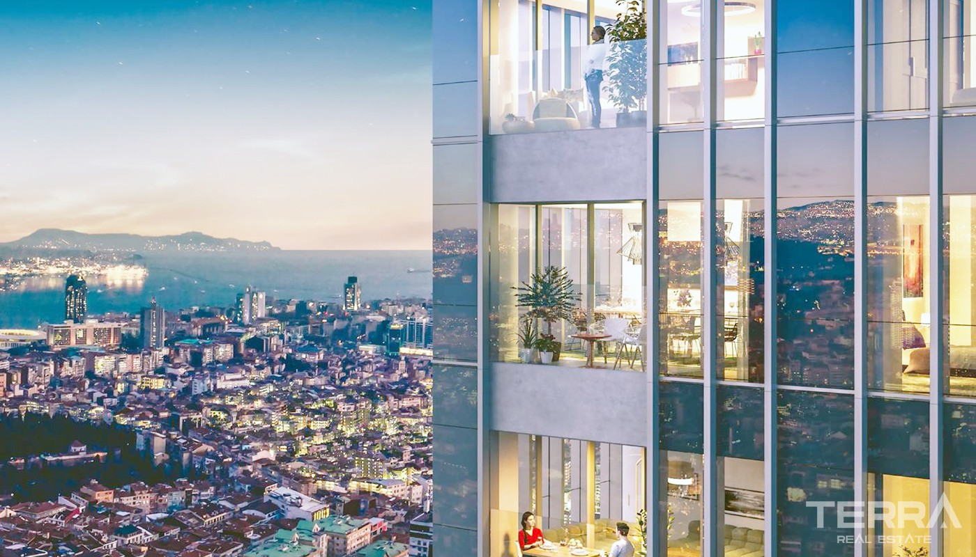 Appartements à Vendre à Şişli Istanbul Avec System Domotique - 25104