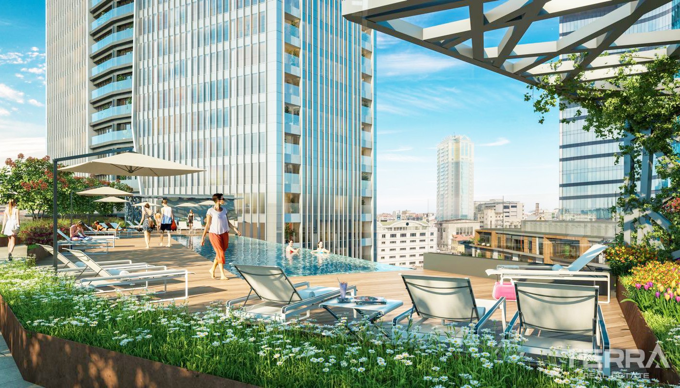 Appartements à Vendre à Şişli Istanbul Avec System Domotique - 25106