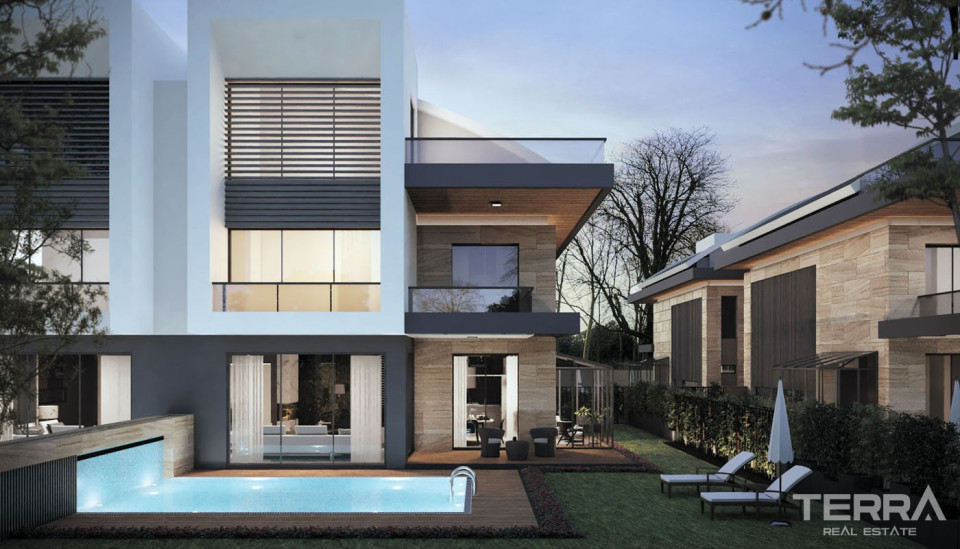 Unique Villas with Private Pool & Garden for Sale in Antalya Konyaaltı