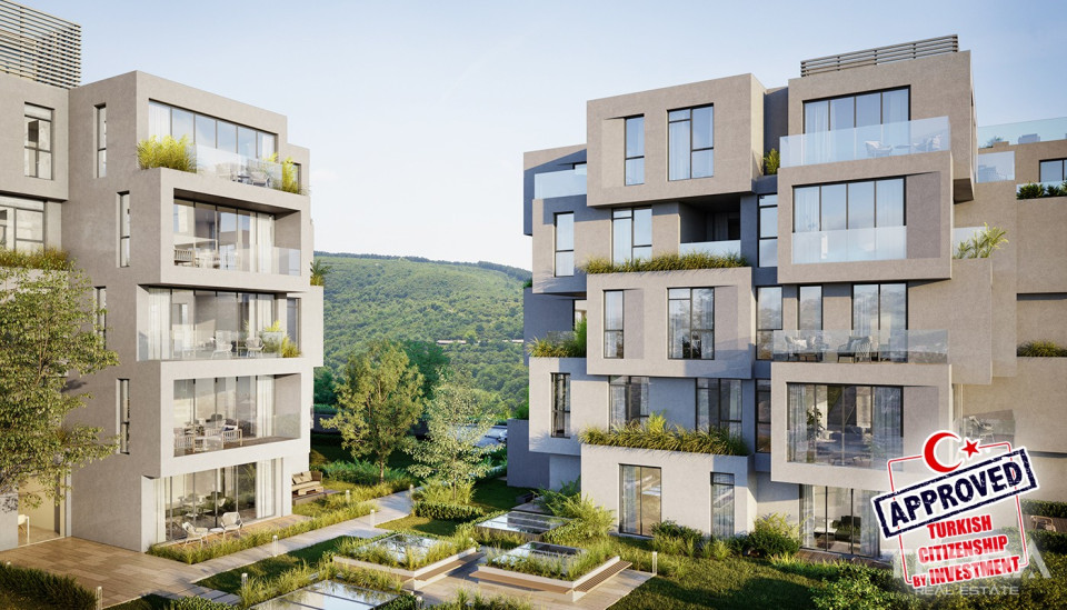 1st Class Apartments in Verra Suites Beykoz with Bosphorus View