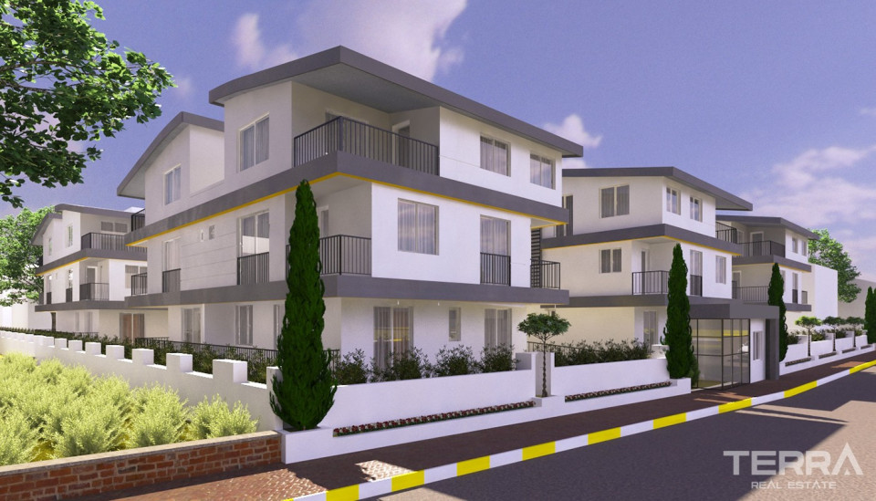Modern Apartments in Lara Antalya Near Düden Waterfall Park