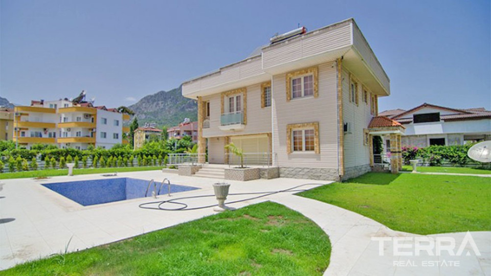 Luxury Detached Villa for Sale in Arslanbucak Kemer with Private Pool