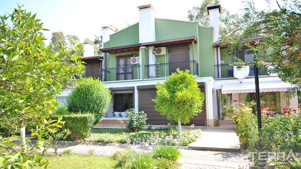 Mountain View Semi-detached Villa for Sale in Çamyuva Kemer