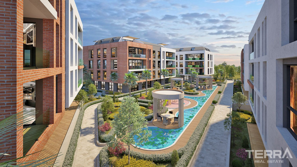 Contemporary Apartments in Alya Onist in Istanbul, Beylikdüzü