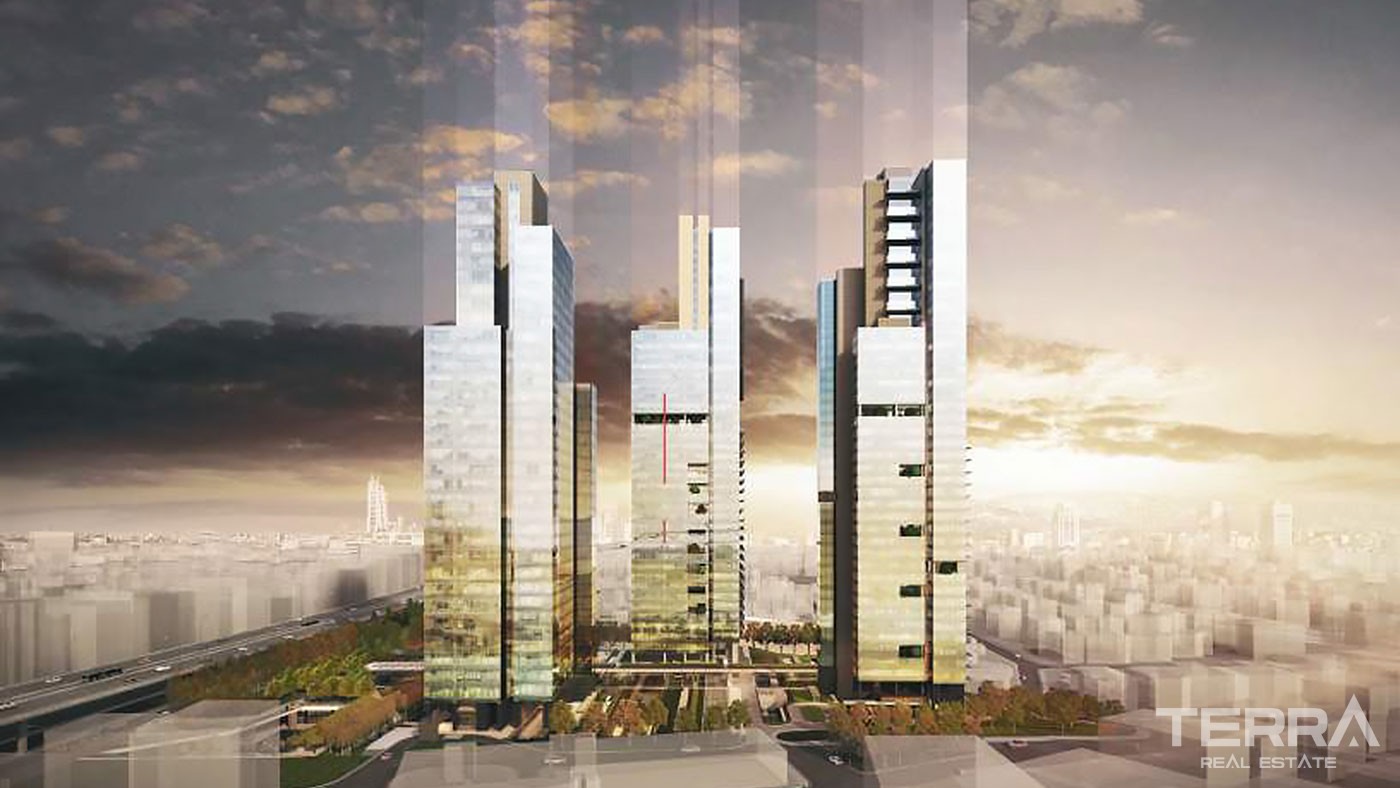 Bosphorus & City View Apartments for Sale Located in Şişli Istanbul  - 27537