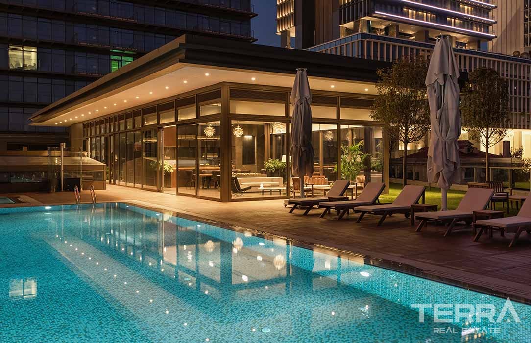 Bosphorus & City View Apartments for Sale Located in Şişli Istanbul  - 27579