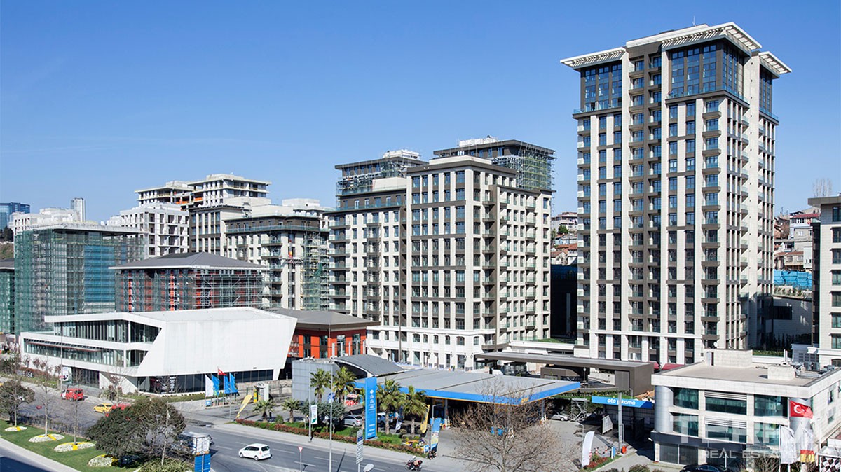 Investment Istanbul Apartments Situated in Mixed-use Project - 27603