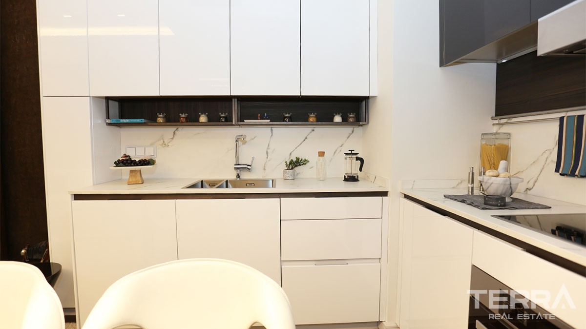 Investment Istanbul Apartments Situated in Mixed-use Project - 27628