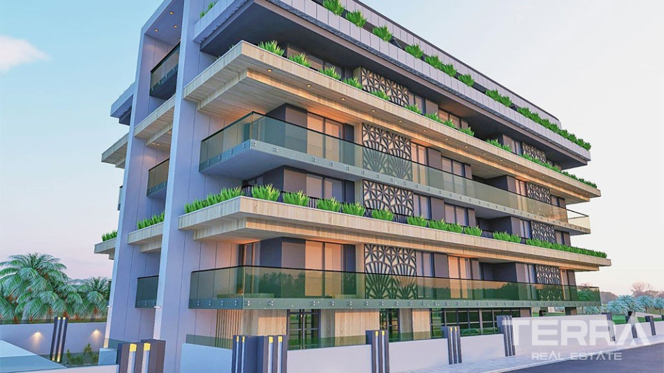 New Alanya Apartments for sale Located Near Cleopatra Beach