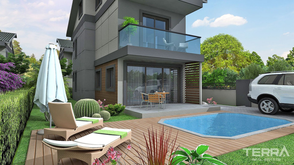 Contemporary Detached Villa Located in Fethiye Çalış 3 km to the Beach