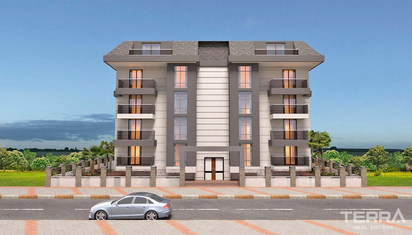 Spacious Apartments in Alanya Avsallar Only 400 m to the Beach - 28123