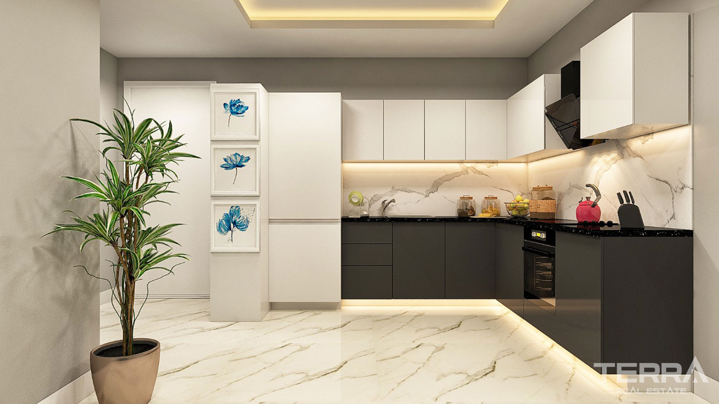 Spacious Apartments in Alanya Avsallar Only 400 m to the Beach - 66117