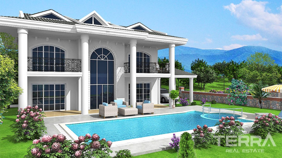 Babadağ Mountain View Villa with Private Pool in Hisarönü Fethiye