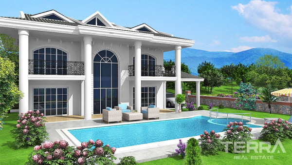 Babadağ Mountain View Villa with Private Pool in Hisarönü Fethiye
