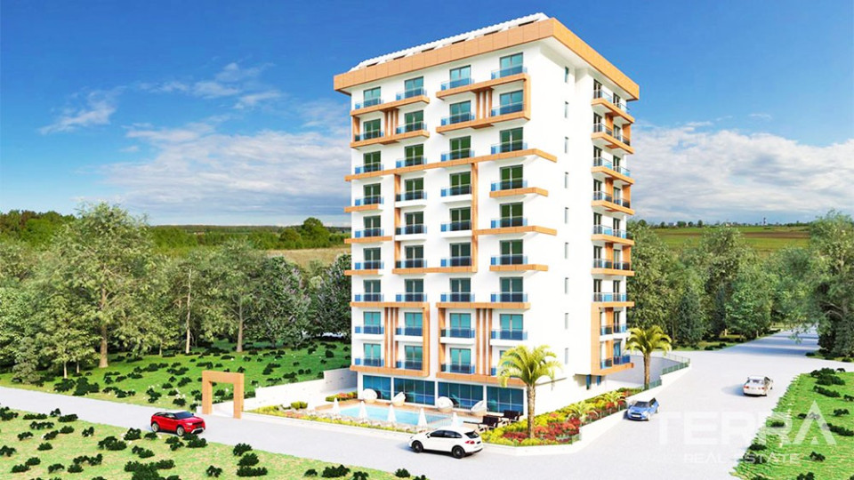 Mountain View 1 Bedroom Apartments in Alanya Mahmutlar
