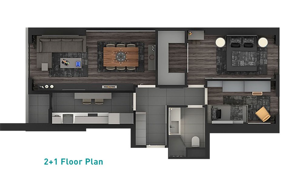 Family Apartments in Istanbul Esenyurt Situated in a Developed Complex - 29169