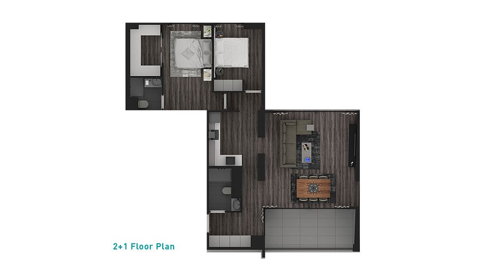 Family Apartments in Istanbul Esenyurt Situated in a Developed Complex - 29171