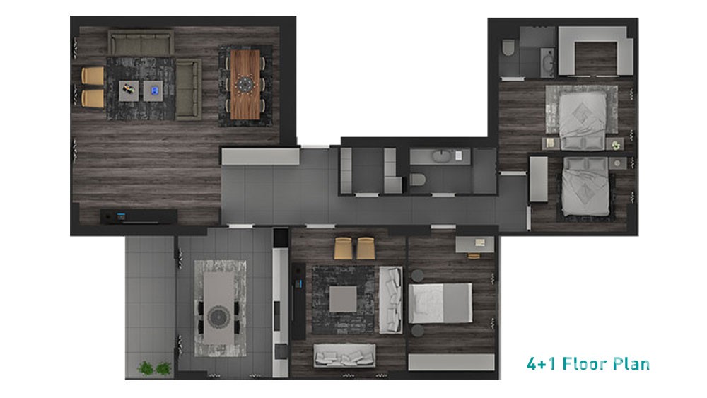 Family Apartments in Istanbul Esenyurt Situated in a Developed Complex - 29172