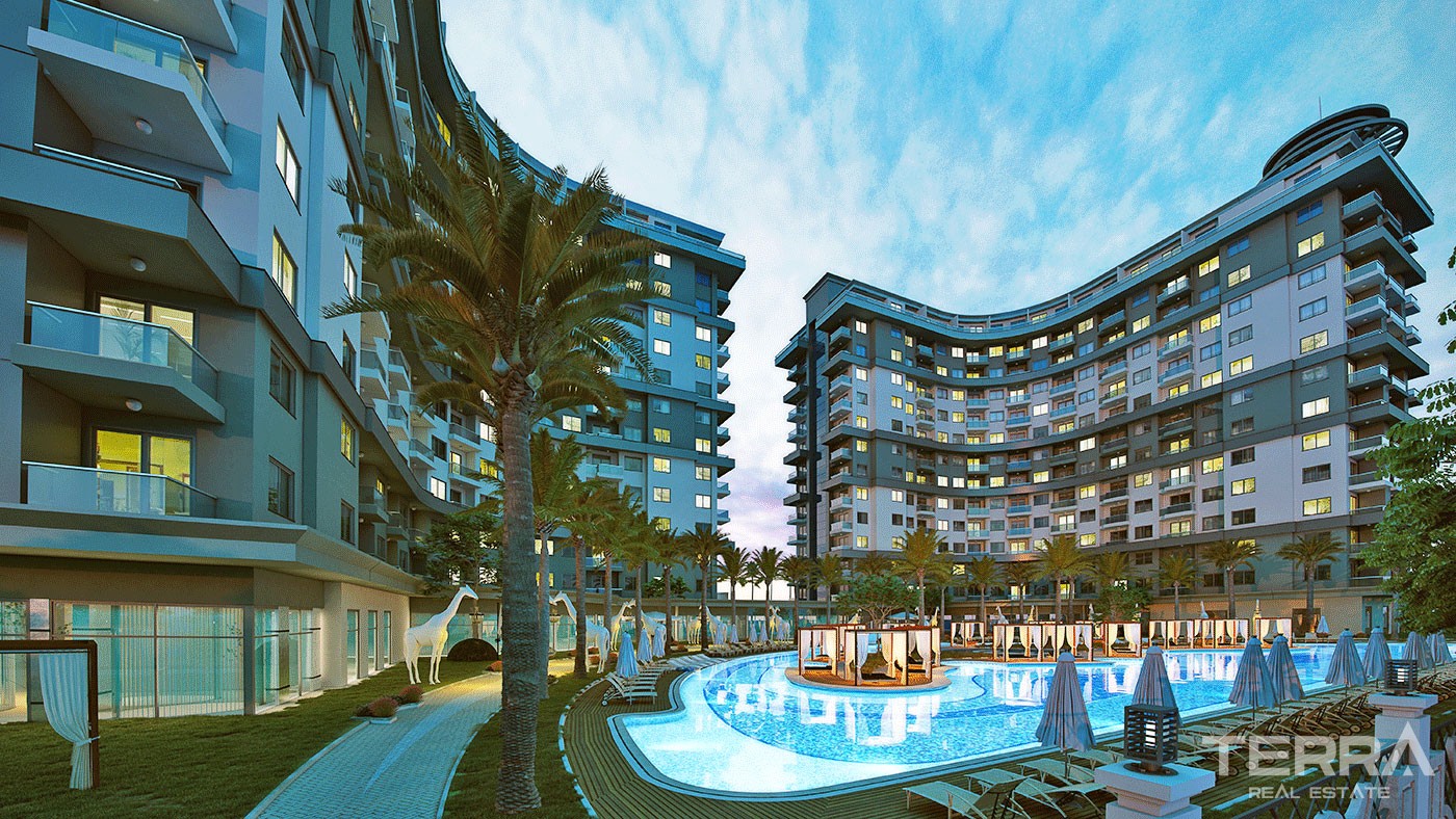 Serenity Residence — Apartments for Sale in Mahmutlar, Alanya, Turkey - 30311