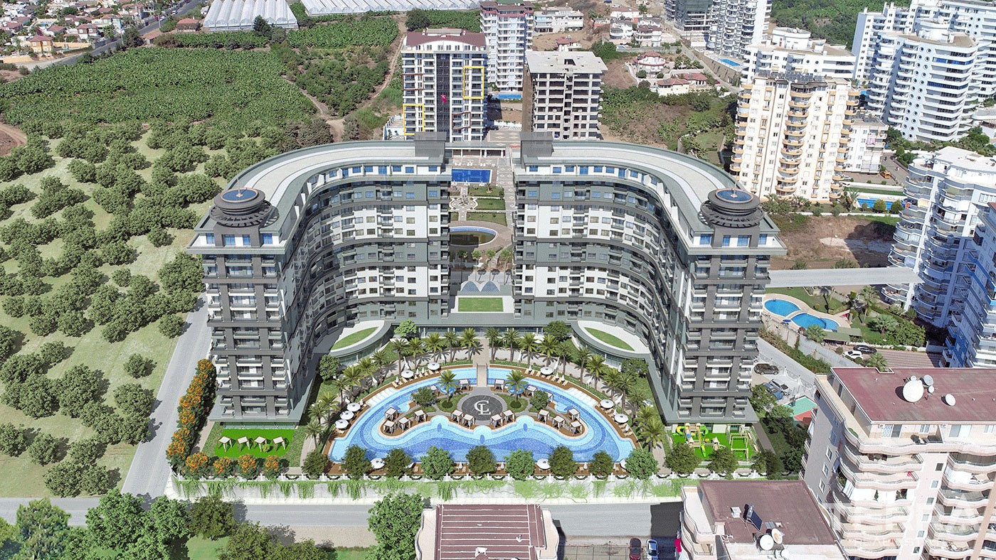 Serenity Residence — Apartments for Sale in Mahmutlar, Alanya, Turkey - 30315